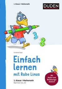 Enlarge image Cover: Einfach lernen mit Rabe Linus - Mathematik 1. Klasse - Duden