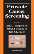 Cover: Prostate Cancer Screening - Humana Press Inc.