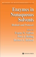Cover: Enzymes in Nonaqueous Solvents - Humana Press Inc.