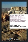 Cover: The Apocalypse of Abraham - Trieste Publishing