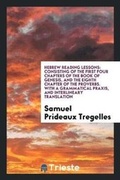 Cover: Hebrew Reading Lessons - Trieste Publishing