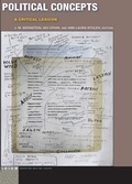 Cover: Political Concepts - Fordham University Press