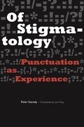 Cover: Of Stigmatology - Fordham University Press