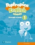 Cover: Poptropica English Islands Level 1 Handwriting Teacher's Book with Online World Access Code + Test Book pack - Pearson Longman