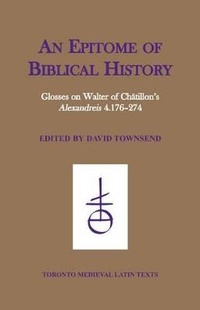 Enlarge image Cover: An Epitome of Biblical History - PIMS