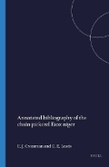 Cover: Annotated bibliography of the chain pickerel Esox niger - Royal Ontario Museum