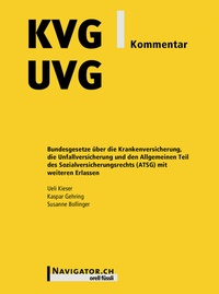 Abbildung von: KVG/UVG Kommentar - Orell Füssli Verlag