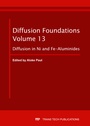 Cover: Diffusion Foundations Vol. 13 - Trans Tech Publications Ltd