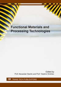 Enlarge image Cover: Functional Materials and Processing Technologies - Trans Tech Publications Ltd