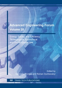 Enlarge image Cover: Advanced Engineering Forum Vol. 25 - Trans Tech Publications Ltd