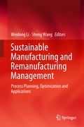 Cover: Sustainable Manufacturing and Remanufacturing Management - Springer