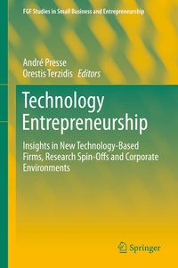 Enlarge image Cover: Technology Entrepreneurship - Springer