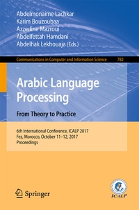 Abbildung von: Arabic Language Processing: From Theory to Practice - Springer