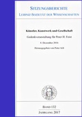Cover: K&uuml;nstler, Kunstwerk und Gesellschaft - trafo Wissenschaftsverlag