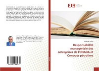Abbildung von: Responsabilité managériale des entreprises de l'OHADA et Contrats pétroliers - Éditions universitaires européennes