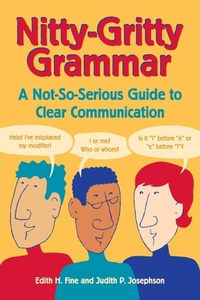Enlarge image Cover: Nitty-Gritty Grammar - Ten Speed Press