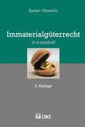 Cover: Immaterialg&uuml;terrecht - Dike Verlag Z&uuml;rich