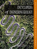 Cover: Encyclopedia of Engineering Geology - Springer