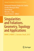 Cover: Singularities and Foliations. Geometry, Topology and Applications - Springer
