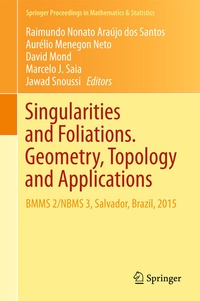 Abbildung von: Singularities and Foliations. Geometry, Topology and Applications - Springer