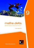 Cover: mathe.delta - Berlin/Brandenburg / mathe.delta Berlin/Brandenburg LB 9 - Buchner, C.C.