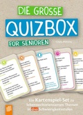 Cover: Die gro&szlig;e Quizbox f&uuml;r Senioren - Verlag an der Ruhr