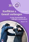 Cover: Konflikten und Gewalt vorbeugen - Verlag an der Ruhr