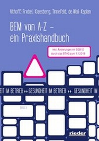 Enlarge image Cover: BEM von A - Z - Rieder Vlg f. Recht u. Kommunik.