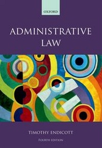 Enlarge image Cover: Administrative Law - Oxford University Press