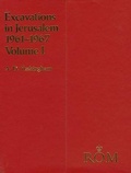 Abbildung von: Excavations in Jerusalem 1961-1967 - Royal Ontario Museum
