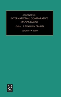 Enlarge image Cover: Advances in International Comparative Management - JAI Press Inc.
