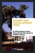 Cover: Sonnets and Miscellaneous Verse - Trieste Publishing