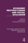 Cover: Economic Restructuring and Social Exclusion - Routledge