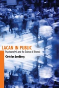 Cover: Lacan in Public - The University of Alabama Press