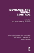 Cover: Deviance and Social Control - Routledge