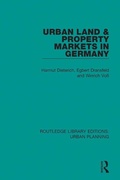 Cover: Urban Land and Property Markets in Germany - Routledge
