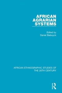 Abbildung von: African Agrarian Systems - Routledge