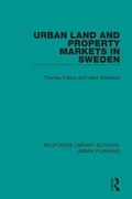 Cover: Urban Land and Property Markets in Sweden - Routledge