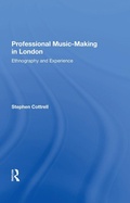 Cover: Professional Music-Making in London - Routledge
