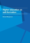 Cover: Higher education as self-formation - Institute of Education Press