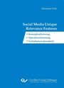 Cover: Social Media Unique Relevance Features - Cuvillier Verlag eBooks