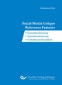 Cover: Social Media Unique Relevance Features - Cuvillier Verlag