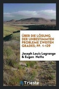 Cover: UEber Die Loesung Der Unbestimmten Probleme Zweiten Grades - Trieste Publishing