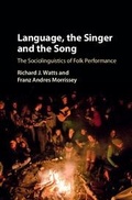 Cover: Language, the Singer and the Song - Cambridge University Press