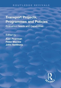 Enlarge image Cover: Transport Projects, Programmes and Policies - Routledge