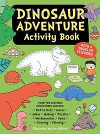 Enlarge image Cover: Dinosaur Adventure Activity Book - Button Books