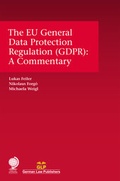 Cover: The EU General Data Protection Regulation (GDPR) - Globe Law and Business Ltd
