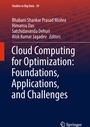 Cover: Cloud Computing for Optimization: Foundations, Applications, and Challenges - Springer