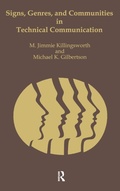 Cover: Signs, Genres, and Communities in Technical Communication - Baywood Publishing Company Inc