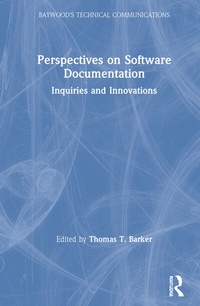 Enlarge image Cover: Perspectives on Software Documentation - Baywood Publishing Company Inc
